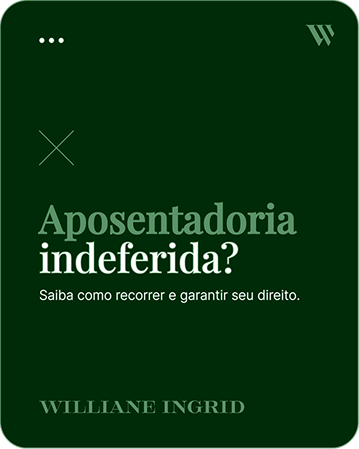 Publicação sobre aposentadoria indeferida